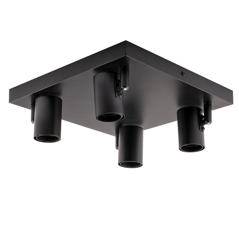 Lampa Sufitowa Lumiled Plafon Spot Tuba Reflektor Oprawa Halogenowa 4x E27 1 szt.