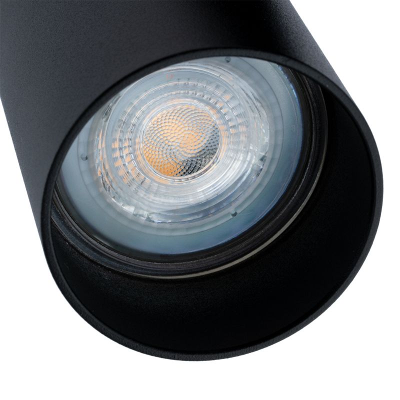 Lampa Sufitowa Lumiled Plafon Spot Tuba Reflektor Oprawa Halogenowa Skośna 3x GU10 1 szt.