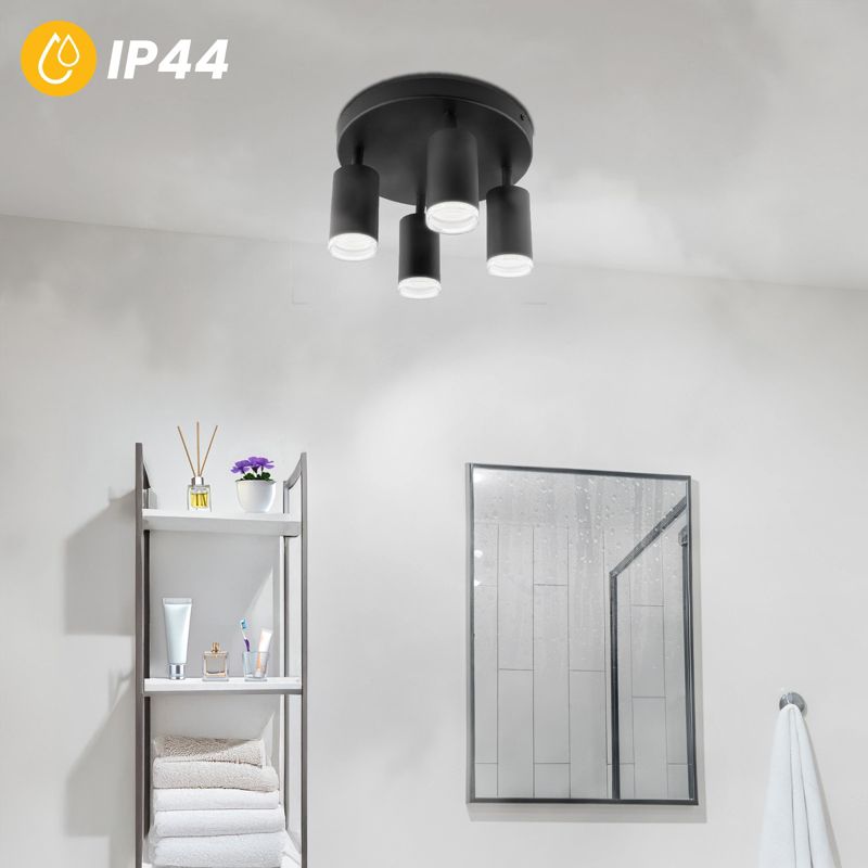 Lampa Sufitowa Lumiled Spot Tuba Reflektor LED Oprawa Halogenowa 4x GU10 Plafon 1 szt.