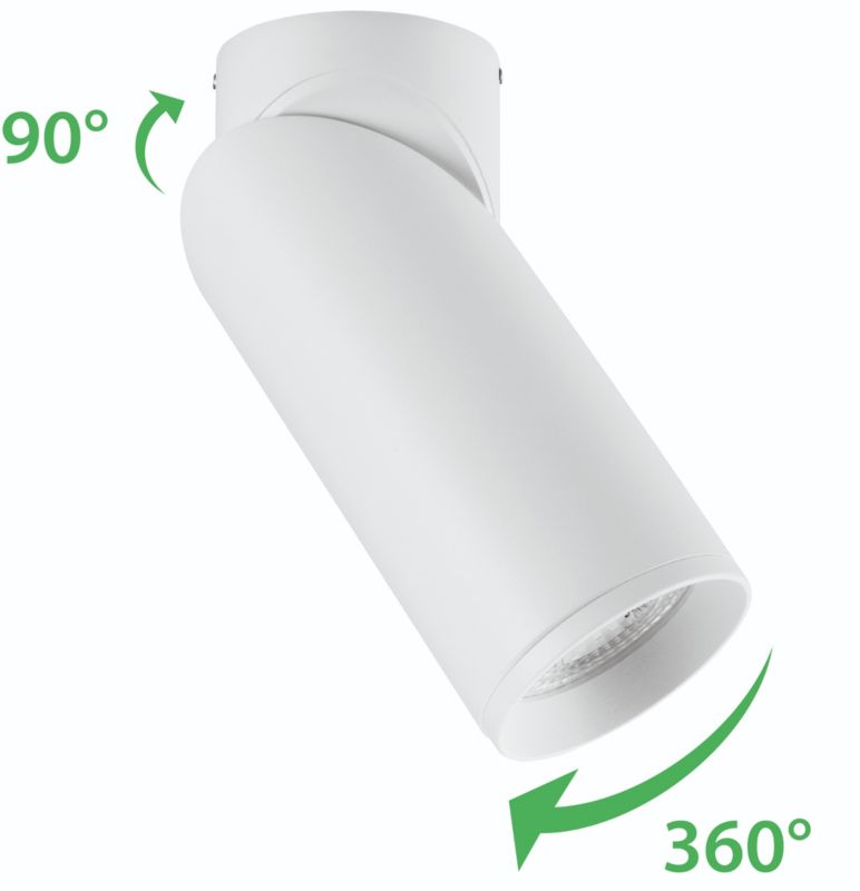 Lampa Sufitowa Lumiled Spot Tuba Reflektor Oprawa Halogenowa 1x GU10 1 szt.