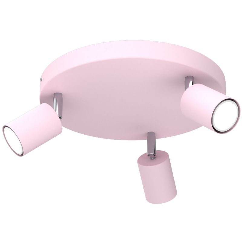 Lampa sufitowa Luminex Fun różowa 3xGU10x8W IP20 wym:10,5x30x30cm - 1 szt.