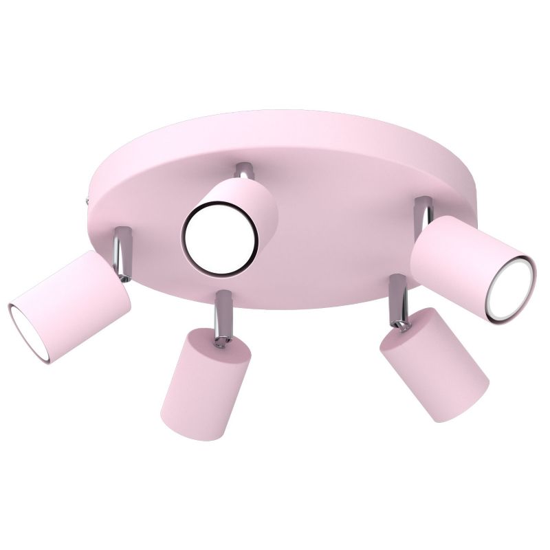 Lampa sufitowa Luminex Fun różowa 5xGU10x8W IP20 wym:10,5x30x30cm - 1 szt.