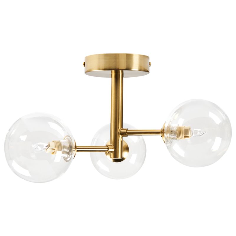 Lampa sufitowa Maricao Szkło Mosiężny 1 szt.