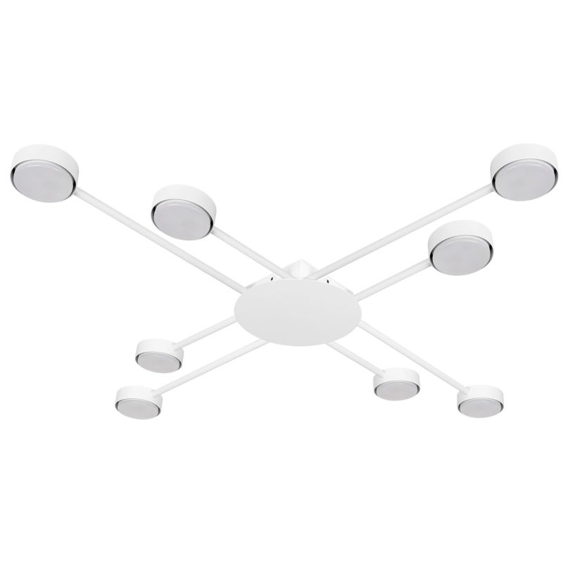 Lampa sufitowa MasterLED Zibo GX53 LED 93cm IP20 8 punktów żyrandol biały 1 szt.