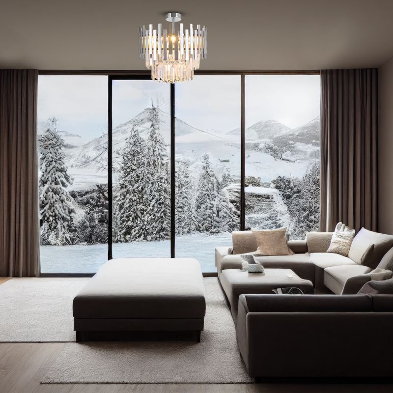 Lampa sufitowa Milagro Aspen E14 6x28w 1 szt.