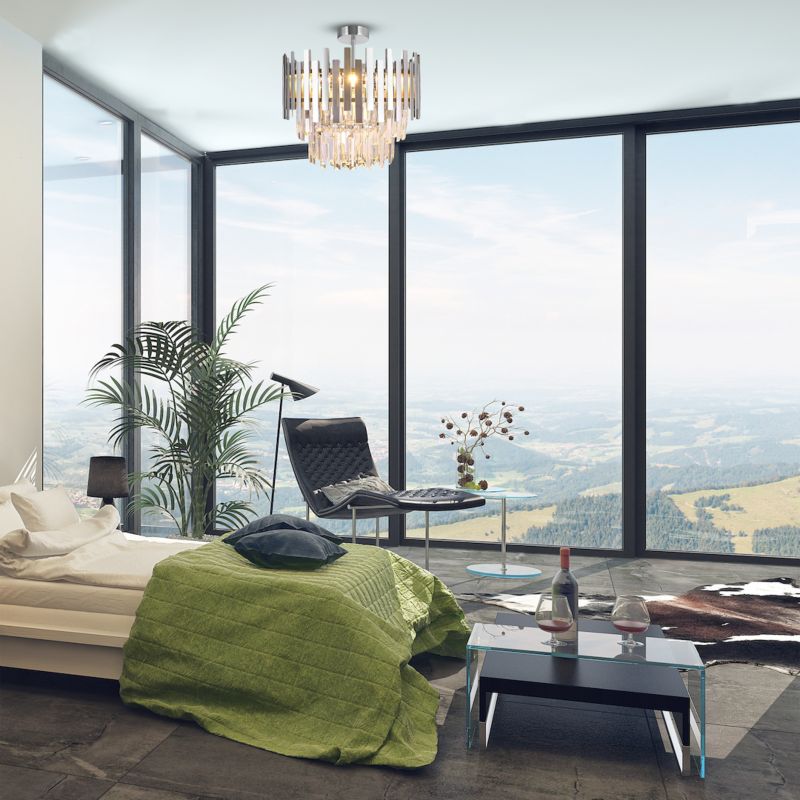 Lampa sufitowa Milagro Aspen E14 6x28w 1 szt.