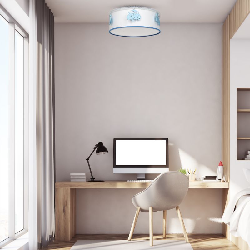 Lampa sufitowa Milagro Automobile 2xe27 60w 1 szt.