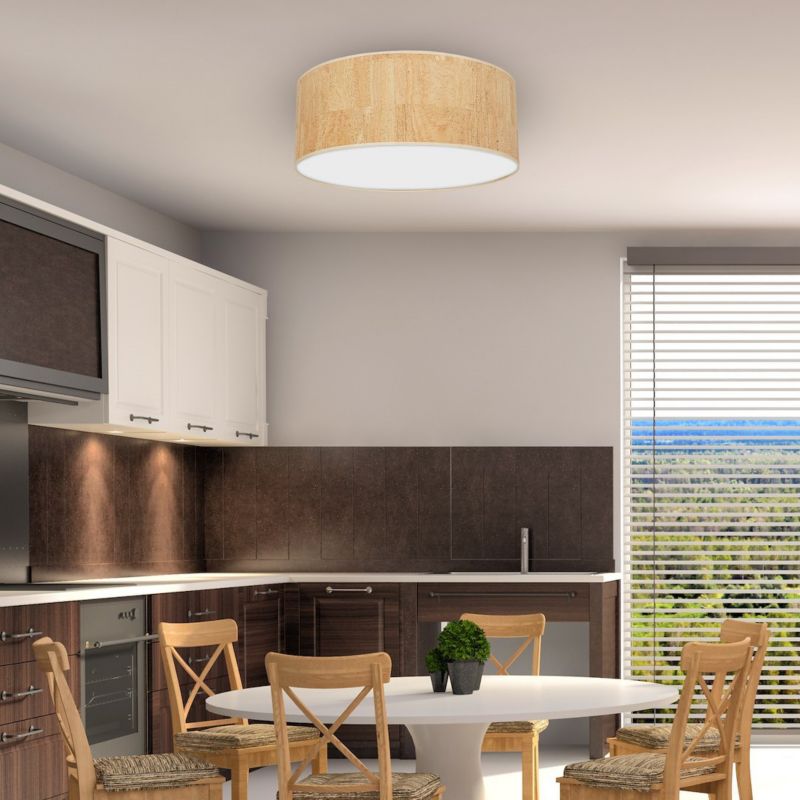 Lampa sufitowa Milagro Cork E27 3x60w 1 szt.