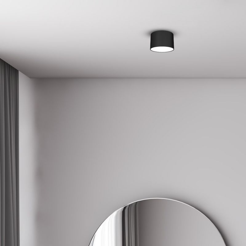 Lampa sufitowa Milagro Dixie LED 7W czarny 1 szt.