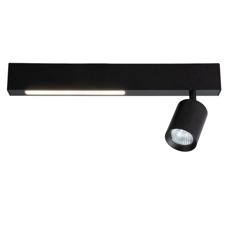 Lampa sufitowa Milagro Magnet Led 9w gu10 czarny 1 szt.