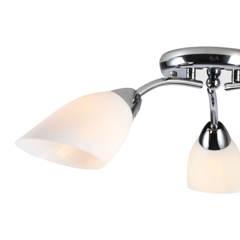 Lampa sufitowa Milagro Portos 3 x E14 chrom