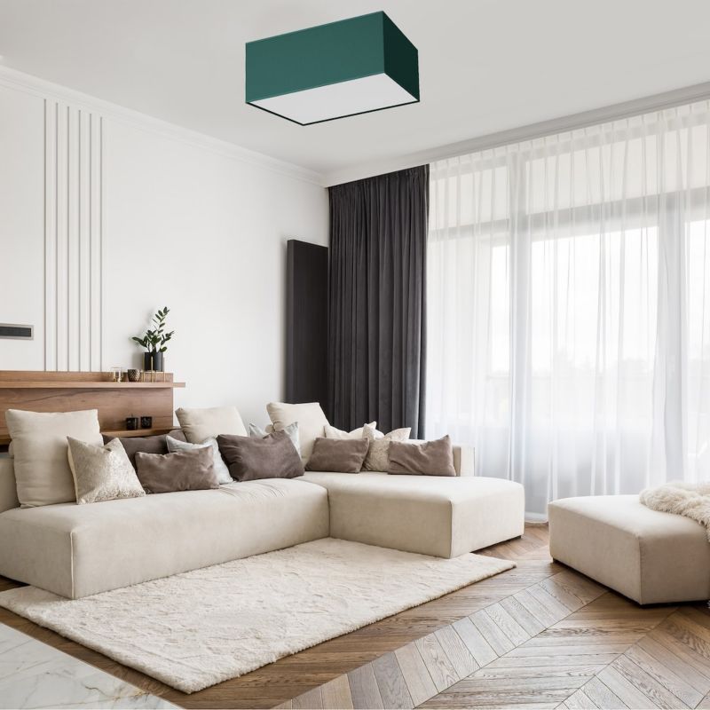 Lampa sufitowa Milagro Verde Green E27 2x60w 1 szt.