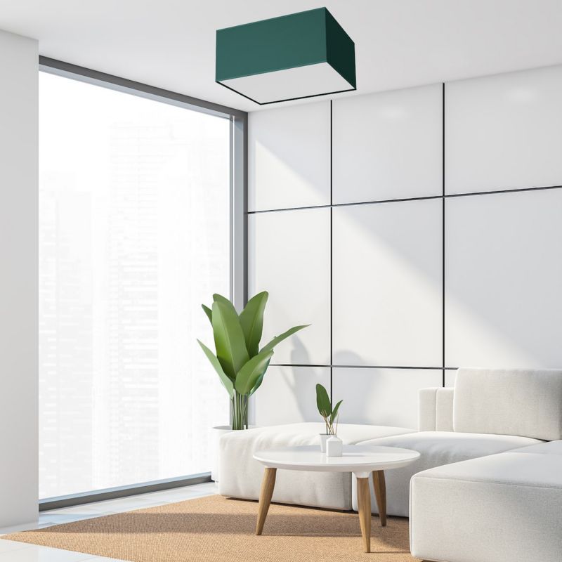 Lampa sufitowa Milagro Verde Green E27 2x60w 1 szt.