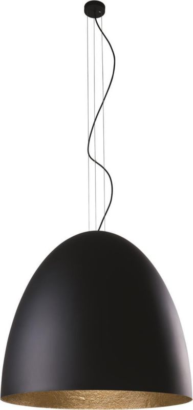 Lampa sufitowa Nowodvorski Lighting Egg czarno-złota wym: 350 x 75 x 75 cm 7xE27 x 40W metal 1 szt.