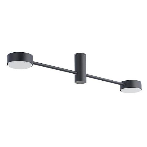 Lampa sufitowa Nowodvorski Lighting Orbit czarna wym: 9 x 68 x 9 cm 2xGX53 x 8W 1 szt.