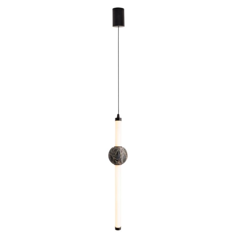 Lampa sufitowa ozdobna kulka Maxlight VERDES czarno-biała LED 10W biały ciepły 3000K 456lm IP20  - 1 szt.