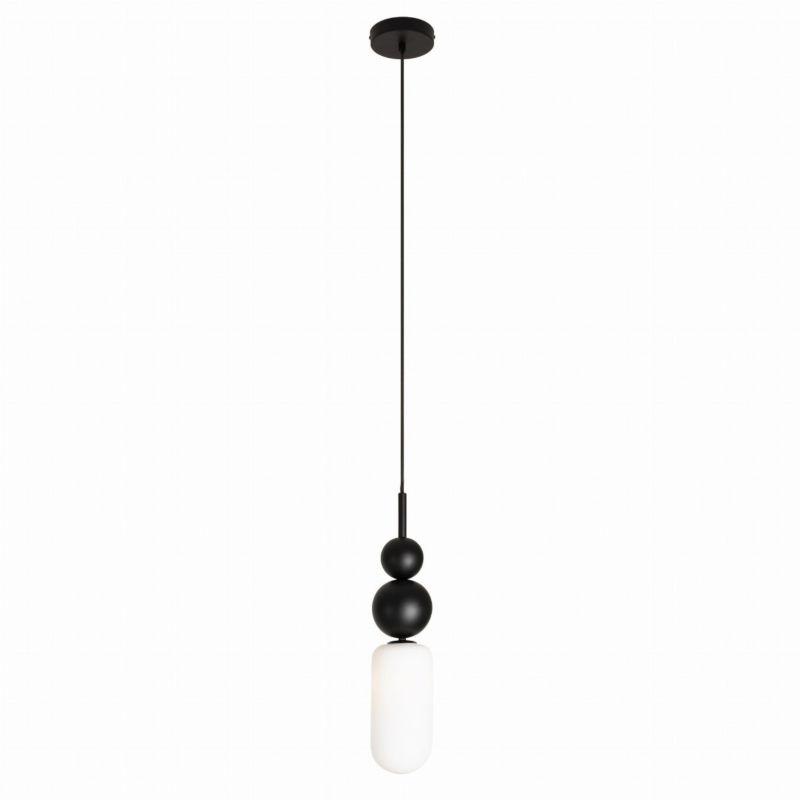Lampa sufitowa ozdobne kulki Maxlight NOVA czarno-biała 1xG9x8W IP20 - 1 szt