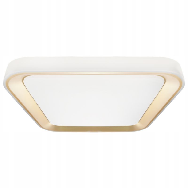 Lampa sufitowa plafon ściemniany Light Home LH Quadro Gold 38W złoty 3000-6000K 1szt.