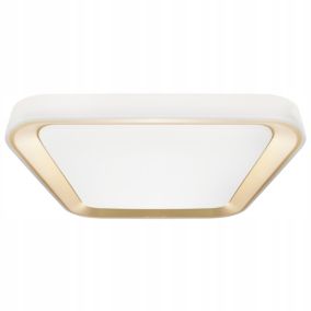 Lampa sufitowa plafon ściemniany Light Home LH Quadro Gold 38W złoty 3000-6000K 1szt.