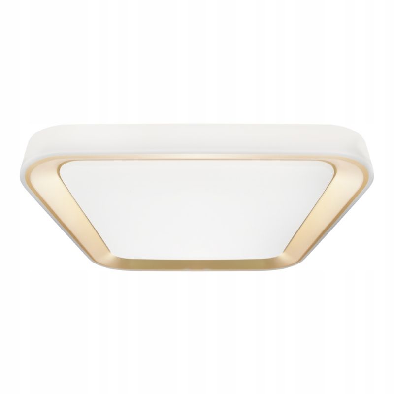 Lampa sufitowa plafon ściemniany Light Home LH Quadro Gold 38W złoty 3000-6000K 1szt.