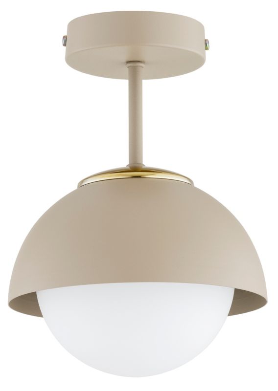 Lampa Sufitowa Plafon Elko-Lighting  1-Punktowy Cosmo E27 beżowy 1 szt