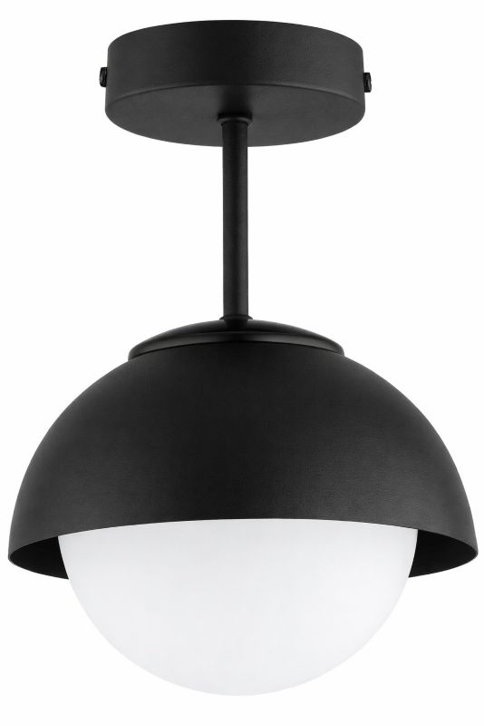 Lampa Sufitowa Plafon Elko-Lighting Cosmo 1-Punktowy E27 czarny 1 szt