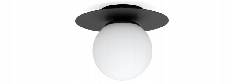 Lampa Sufitowa Plafon Elko-Lighting Nox 1x E27 czarny 1 szt