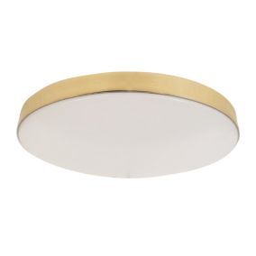 Lampa sufitowa plafon Light Home LH Maya Gold 15W złoty 1szt.