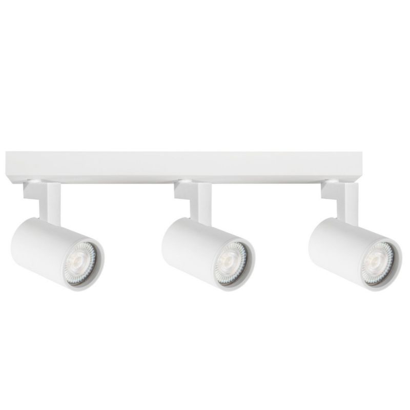 Lampa sufitowa Polux Lynx biała  3 x GU10 x 10W wym: 12,3 x 38 x 5,5 cm - 1 szt.