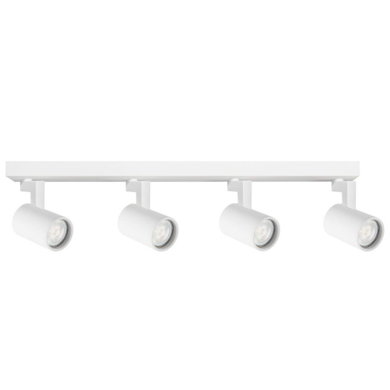 Lampa sufitowa Polux Lynx biała  4 x GU10 x 10W wym: 12,3 x 59 x 5,5 cm - 1 szt.