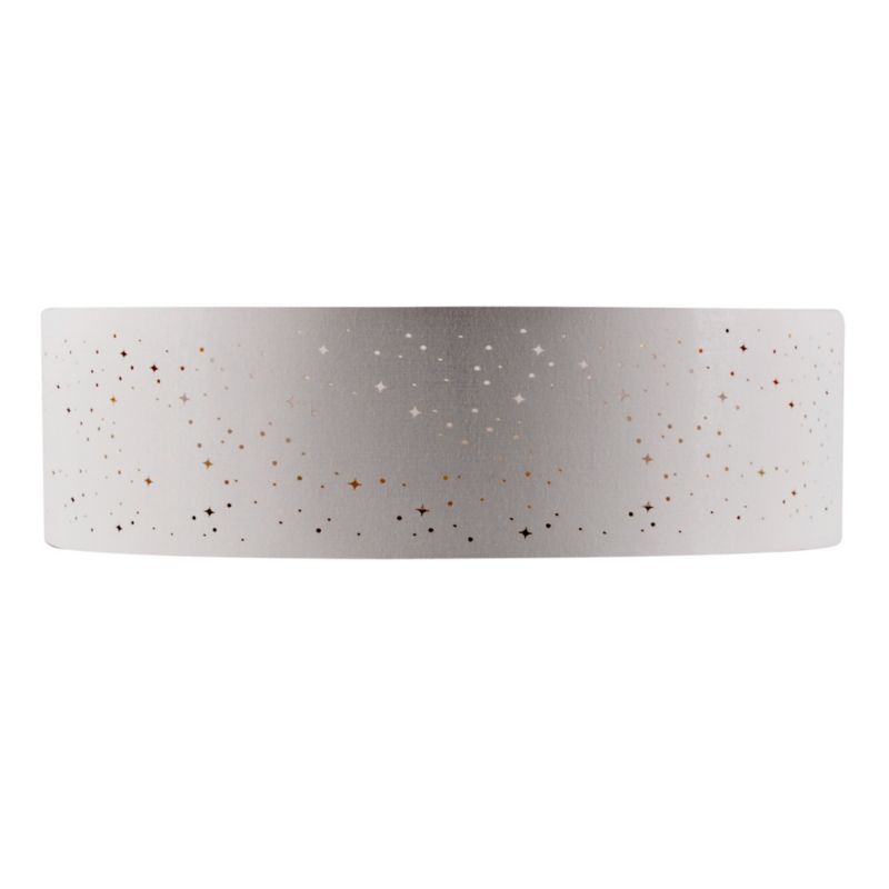 Lampa sufitowa Polux Tuluza  biało-złota wym: 12 x 40 x 40 cm wbudowany LED 24W 1 szt.