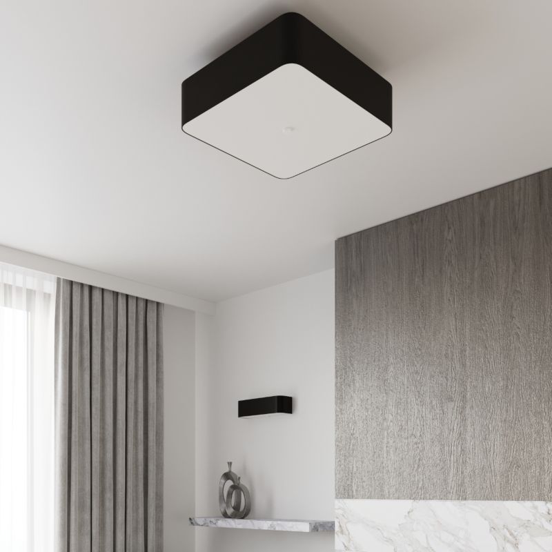Lampa sufitowa  Pure Lume CANDRA czarna 5xE27x15W IP20 wym:25x55x55cm - 1 szt.