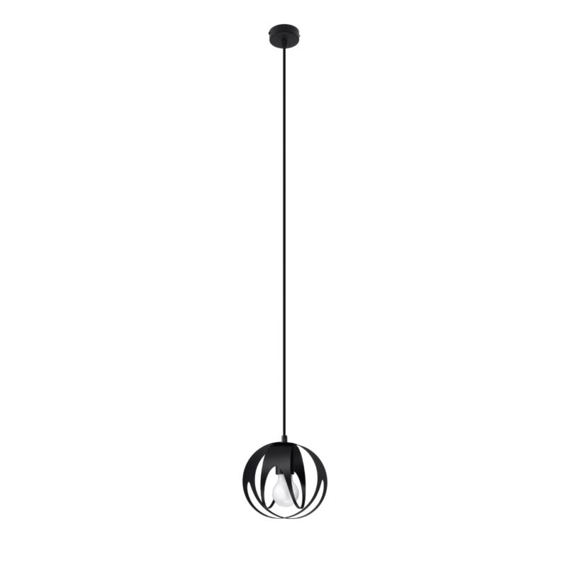 Lampa sufitowa  Pure Lume FINARA czarna 1xE27x15W IP20 wym:125x16x16cm - 1 szt.