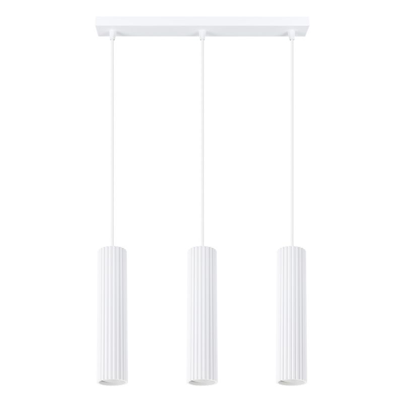 Lampa sufitowa  Pure Lume GRAVIO biała 3xGU10x10W IP20 wym:98x45x6,5cm - 1 szt.
