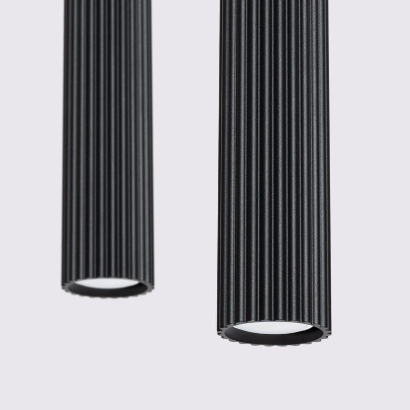 Lampa sufitowa  Pure Lume GRAVIO czarna 2xGU10x10W IP20 wym:90x30x6,5cm - 1 szt.