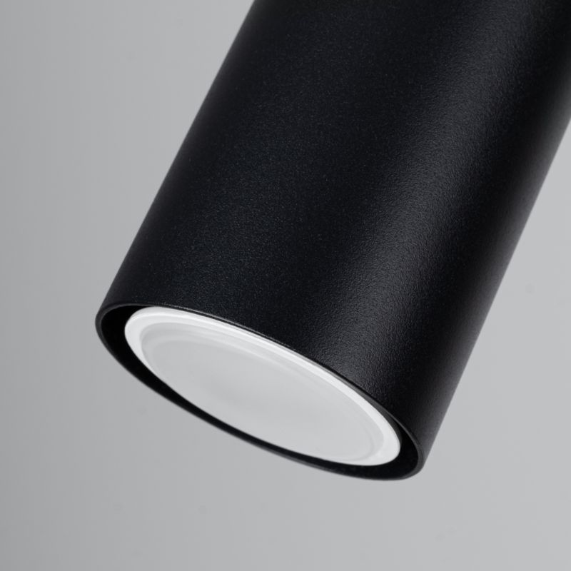 Lampa sufitowa  Pure Lume JUNGLO czarna-drewno 2xGU10x10W IP20 wym:17,5x30x46cm - 1 szt.