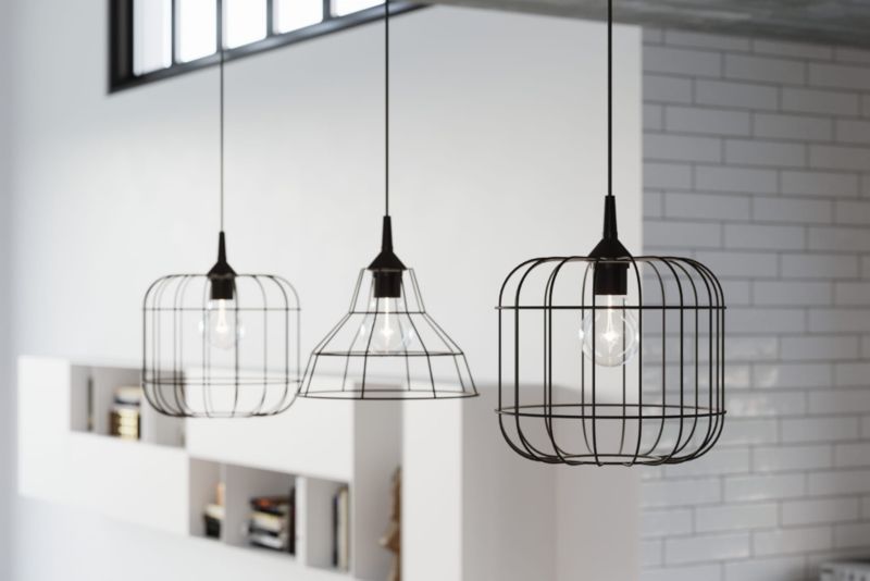 Lampa sufitowa  Pure Lume KORINA czarna 1xE27x60W IP20 wym:80x25x25cm - 1 szt.