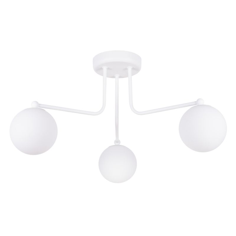 Lampa sufitowa  Pure Lume KOSMOS biała 3xG9x8W IP20 wym:29x62x62cm - 1 szt.