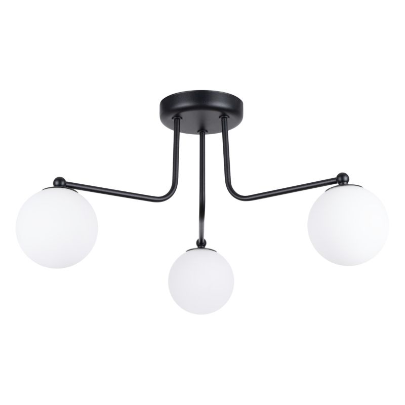 Lampa sufitowa  Pure Lume KOSMOS czarno-biała 3xG9x8W IP20 wym:29x62x62cm - 1 szt.