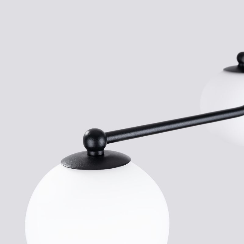 Lampa sufitowa  Pure Lume KOSMOS czarno-biała 3xG9x8W IP20 wym:29x62x62cm - 1 szt.