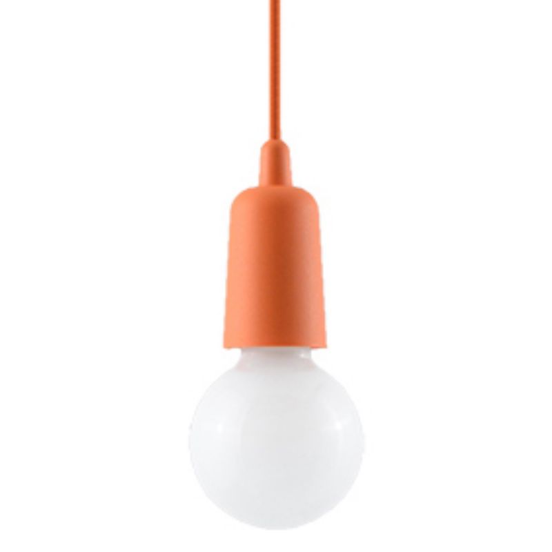 Lampa sufitowa  Pure Lume MATERO pomarańczowa 1xE27x60W IP20 wym:100x10x10cm - 1 szt.