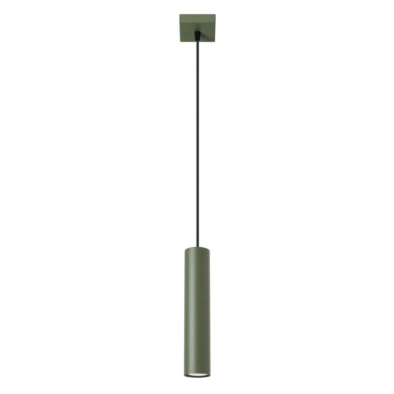 Lampa sufitowa  Pure Lume MODENO zielony oliwkowy 1xGU10x10W IP20 wym:118x8x8cm - 1 szt.