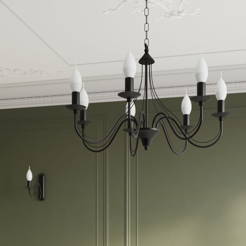 Lampa sufitowa  Pure Lume PALADA czarna 3xE14x10W IP20 wym:80x60x60cm - 1 szt.