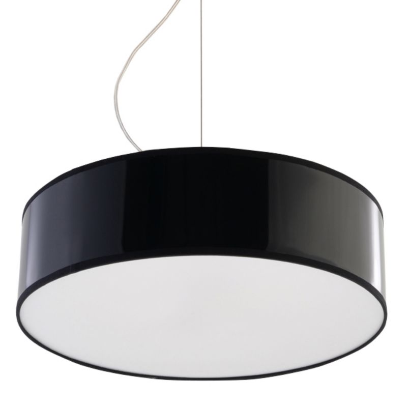 Lampa sufitowa  Pure Lume PIAZZA czarna 2xE27x60W IP20 wym:80x35x35cm - 1 szt.