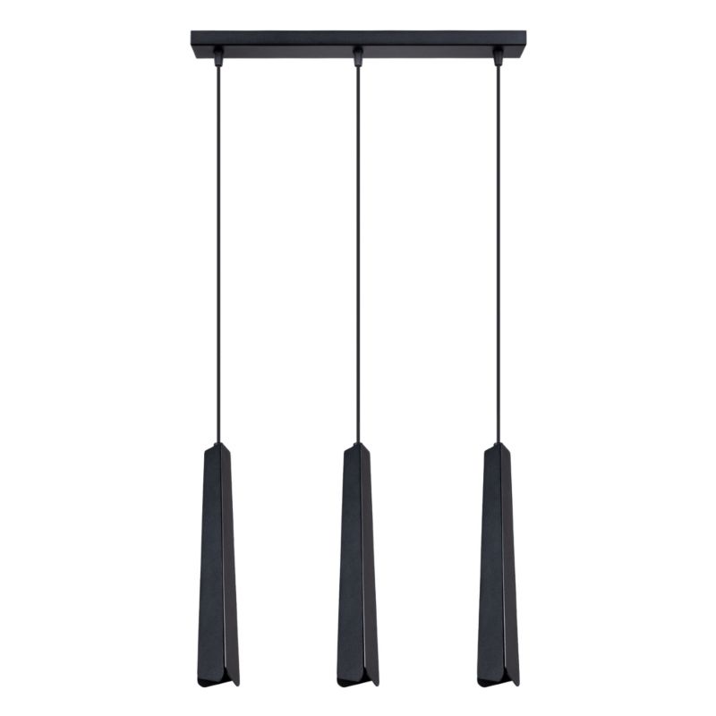 Lampa sufitowa  Pure Lume REFLEX czarna 3xG9x8W IP20 wym:120x45x5cm - 1 szt.