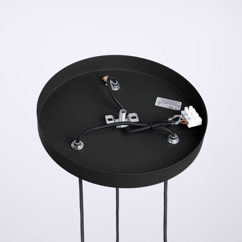 Lampa sufitowa  Pure Lume SFERA czarno-biała 3xG9x8W IP20 wym:125x25x25cm - 1 szt.