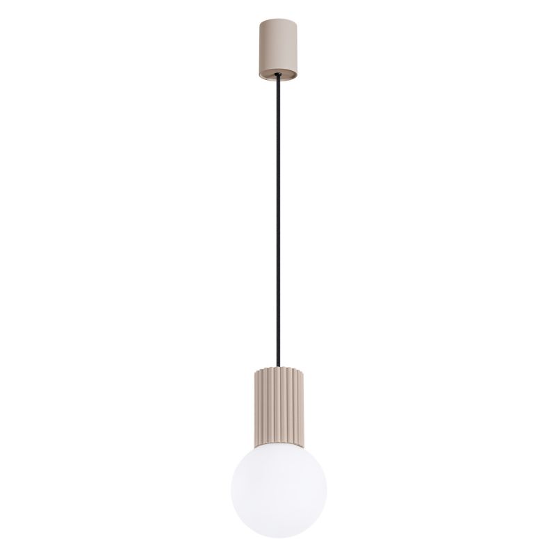 Lampa sufitowa  Pure Lume SFERA taupe-biała 1xG9x8W IP20 wym:120x12x12cm - 1 szt.