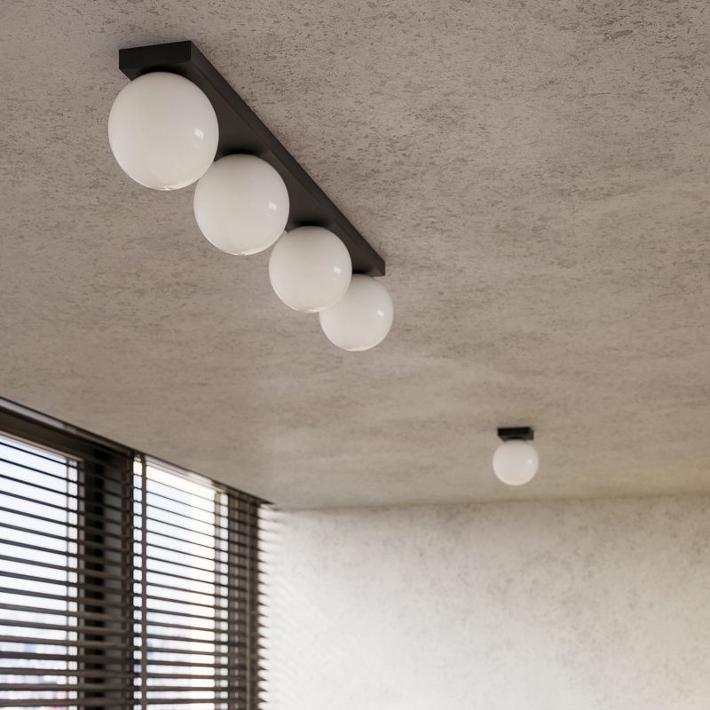 Lampa sufitowa  Pure Lume SOLEDA biało-czarna 3xG9x12W IP20 wym:14x50x12cm - 1 szt.