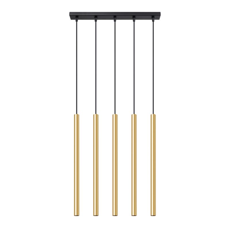 Lampa sufitowa  Pure Lume VELINO złoty połysk 5xG9x8W IP20 wym:90x45x5cm - 1 szt.