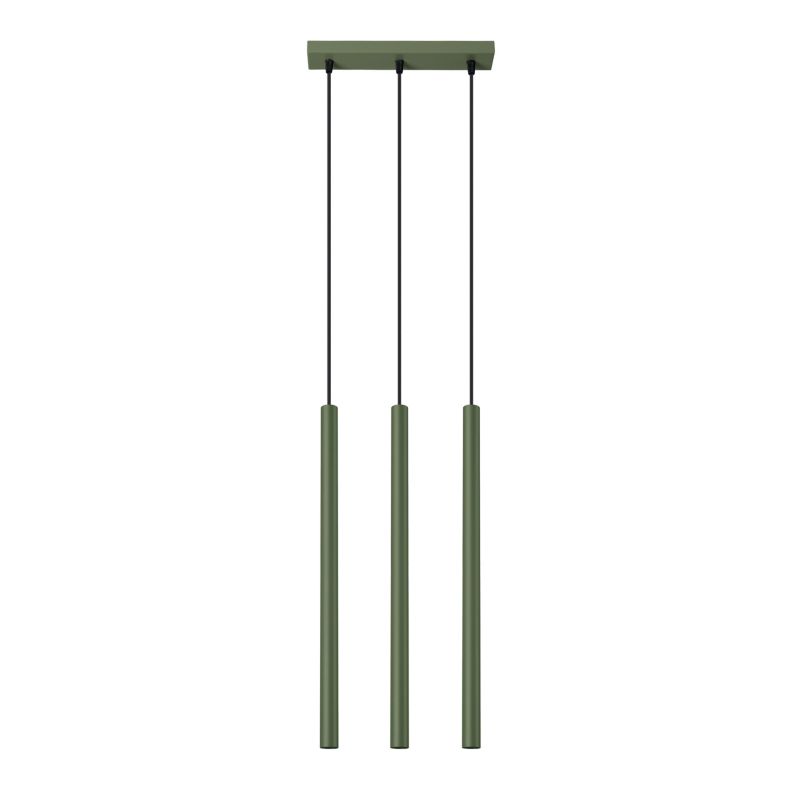 Lampa sufitowa  Pure Lume VELINO zielony oliwkowy 3xG9x8W IP20 wym:94x30x5cm - 1 szt.